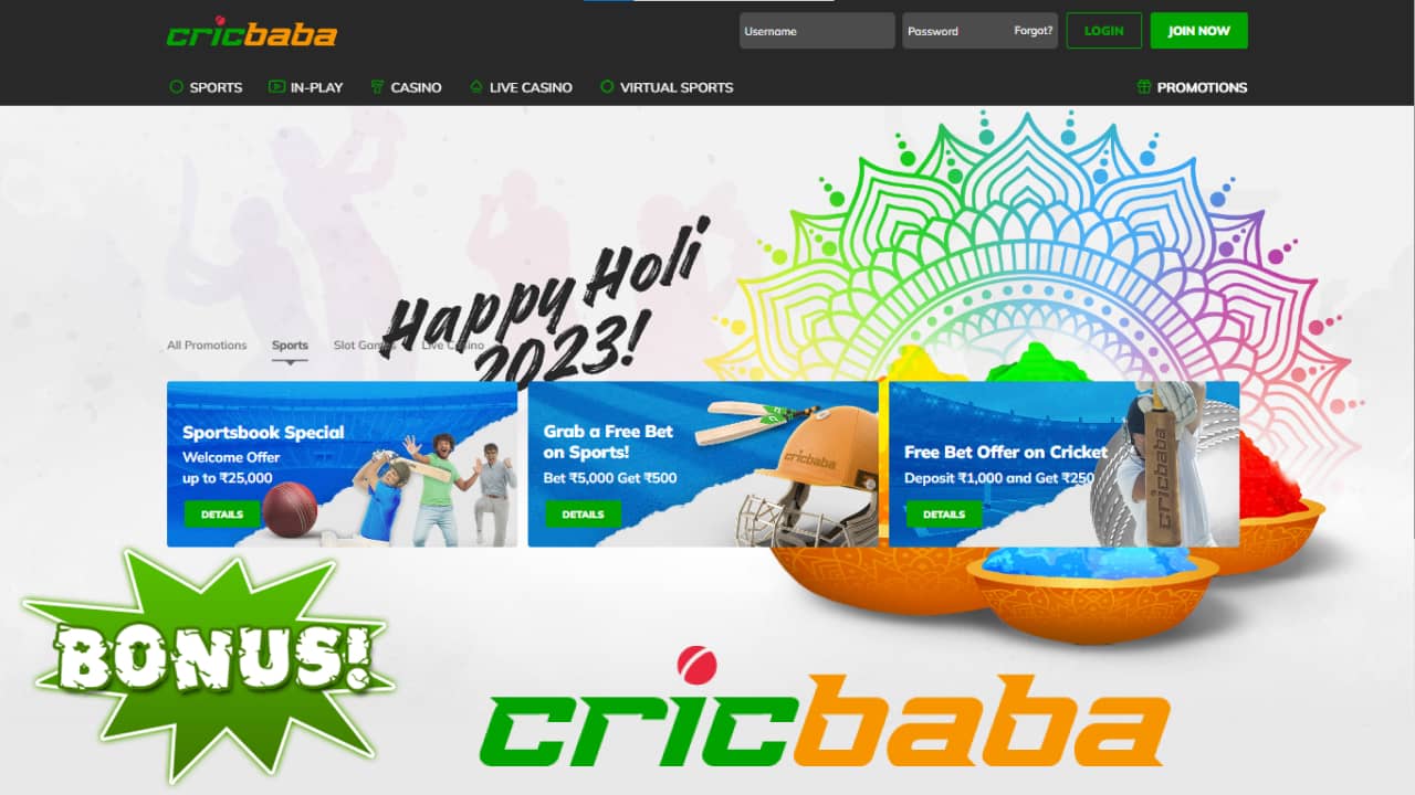 Cricbaba betting bonuses