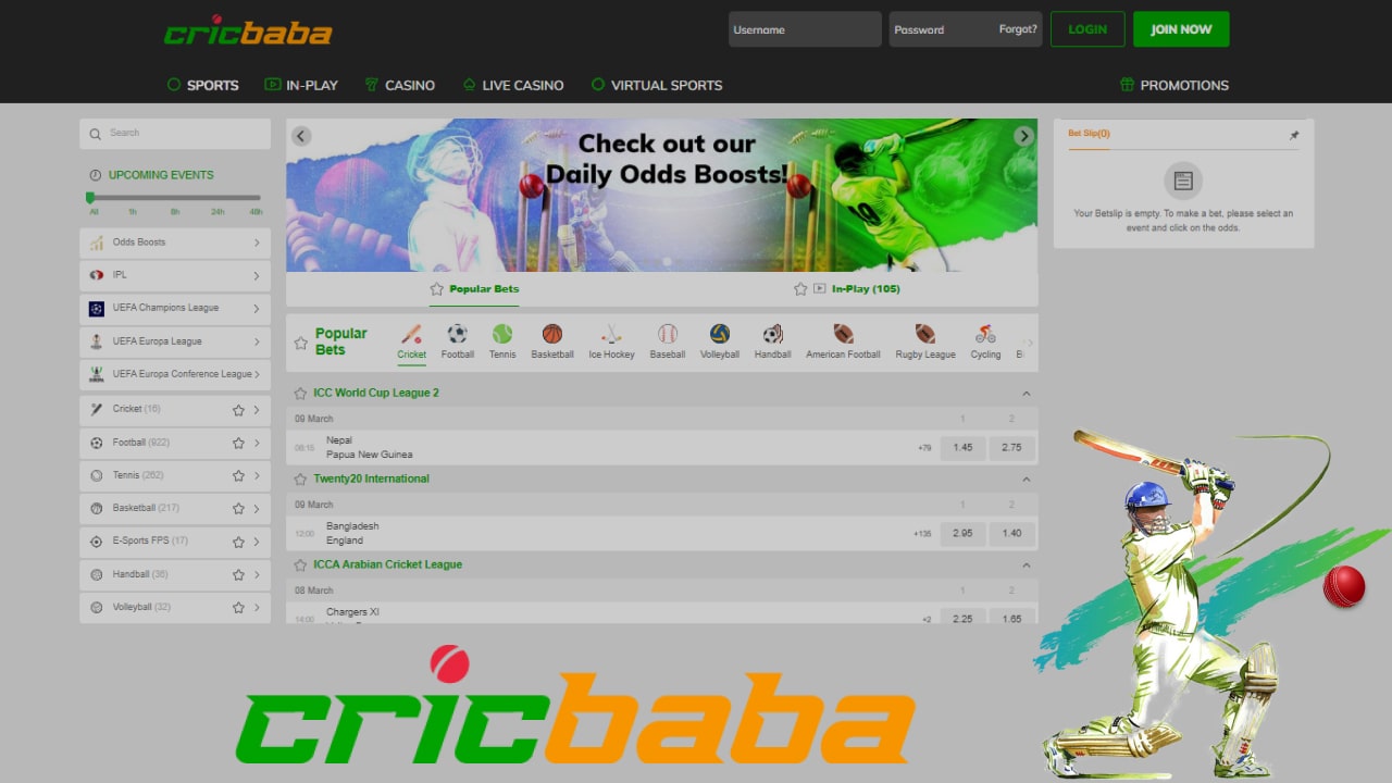 Cricbaba cricket betting