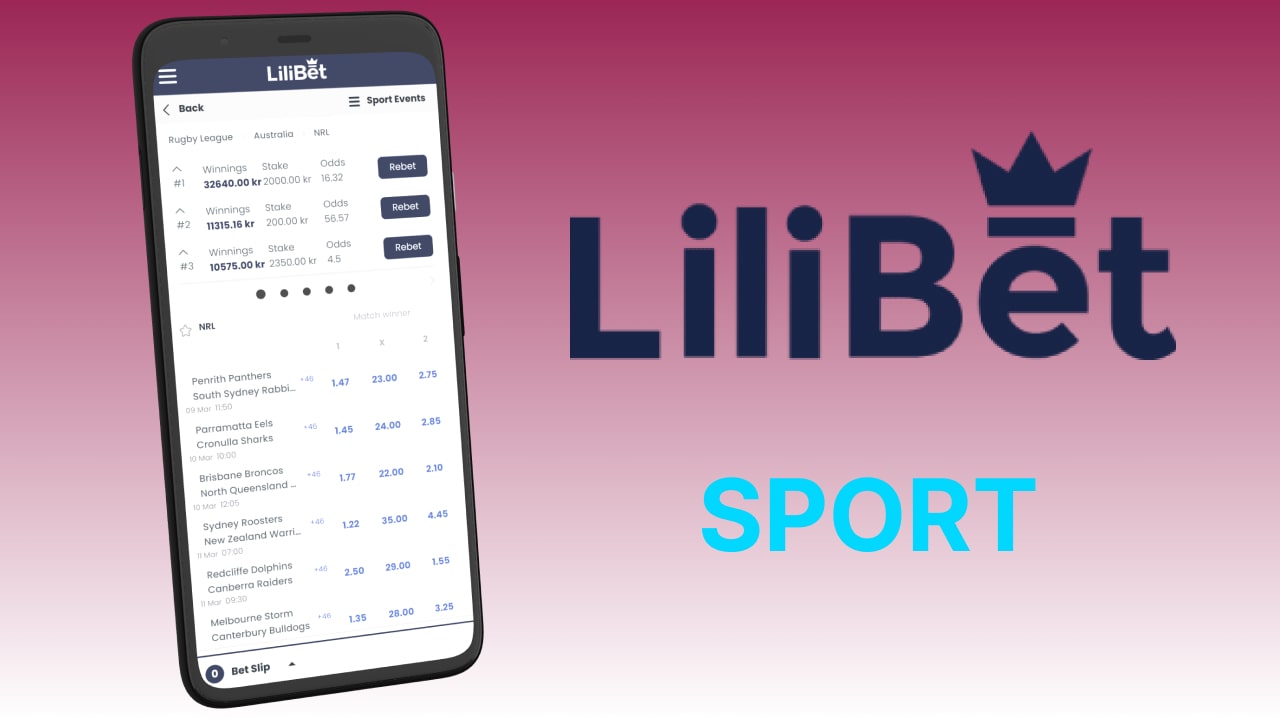 online betting at LiliBet Sportsbook