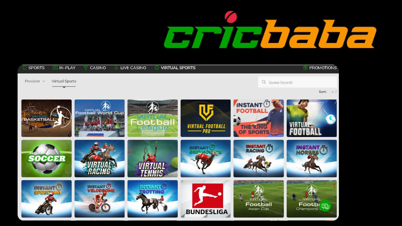 Cricbaba virtual sports